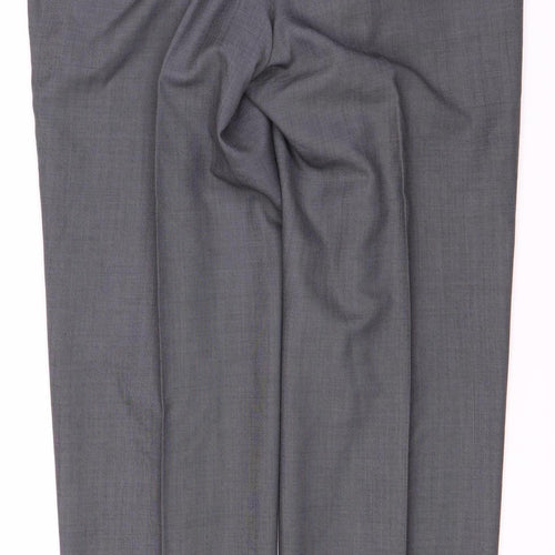 Marks and Spencer Men's Grey Dress Pants, Size 36