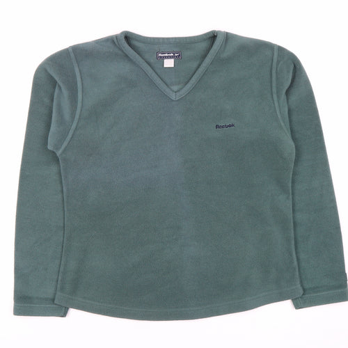 Reebok Women's Green Pullover Sweatshirt Size 12