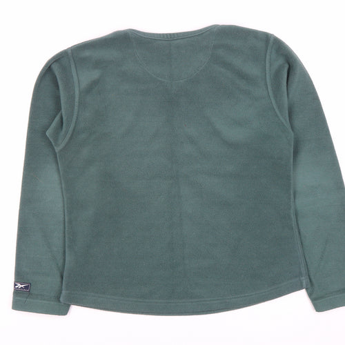 Reebok Women's Green Pullover Sweatshirt Size 12