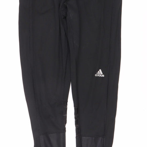 Adidas Women's Black Running Leggings, Size S