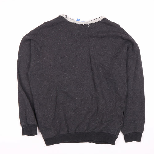 Adidas Women's Black Sweatshirt, UK 12, Pullover, Logo Design
