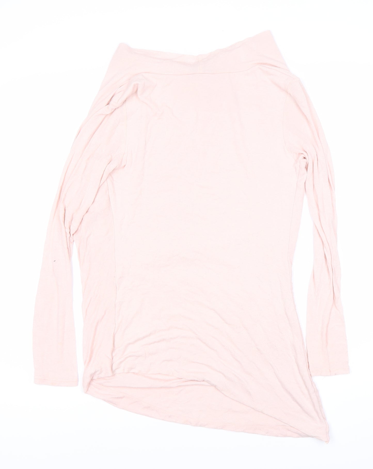 Please Eight Women's Pink XS Basic Long Sleeve Top
