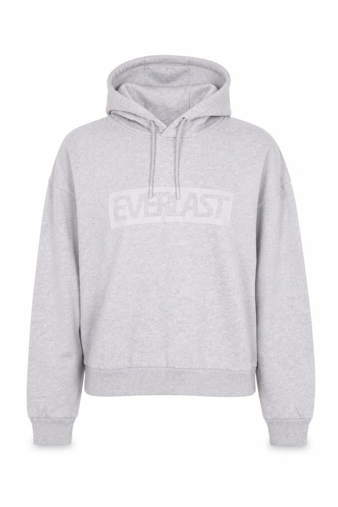 Front view of Everlast Women's Grey Hoodie, size 8, Pullover Style