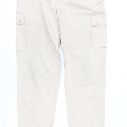 Pegasus Men's Beige Cargo Trousers - Size 38