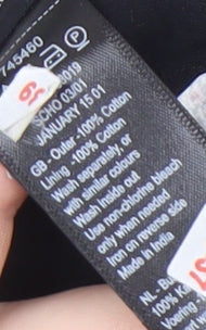 Monsoon Women's Black & White A-Line Geometric Dress