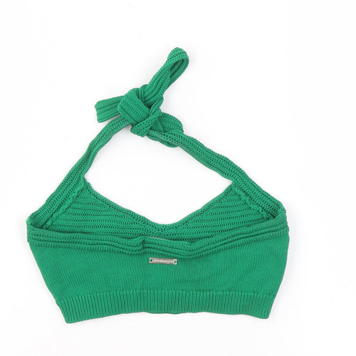 Manière De Voir Women's Green Camisole Halter Top XS