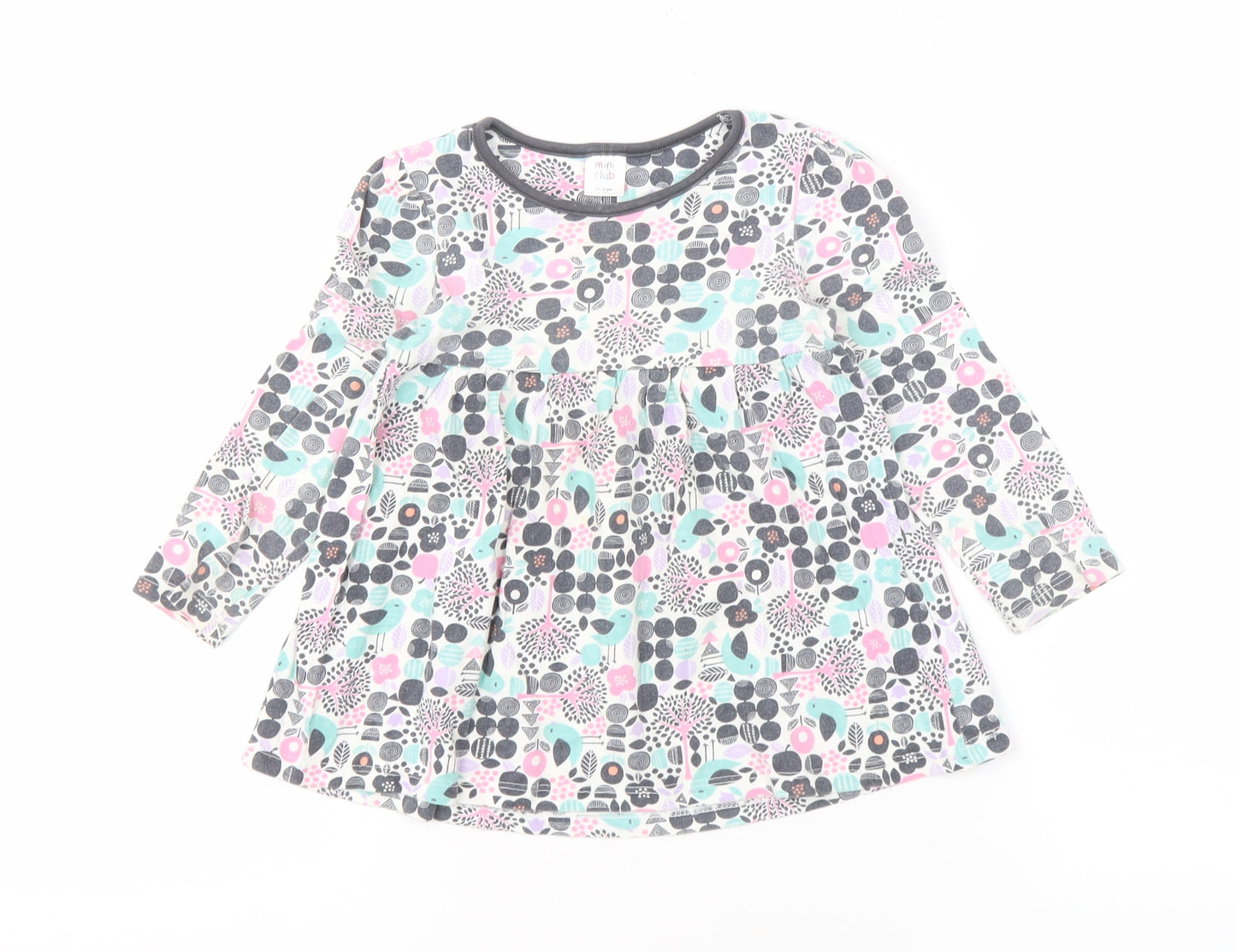 Mini Club Girls Multicoloured Floral Dress 18-24 Months