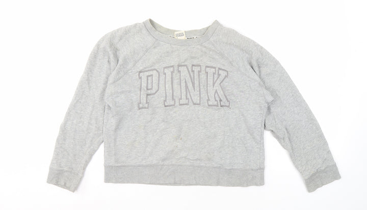 Victoria's Secret PINK Grey XS Women's Pullover Sweatshirt