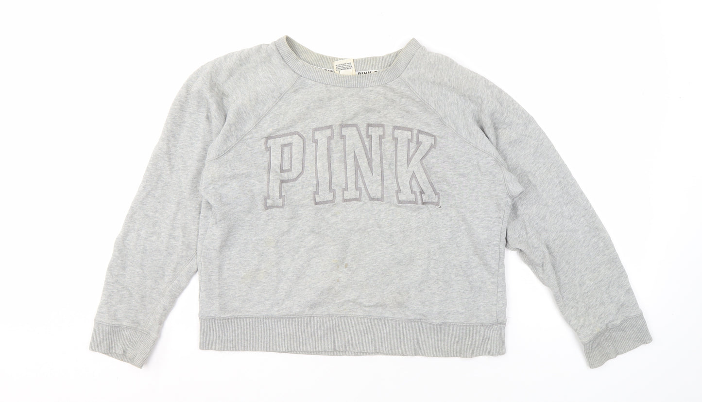 Victoria's Secret PINK Grey XS Women's Pullover Sweatshirt