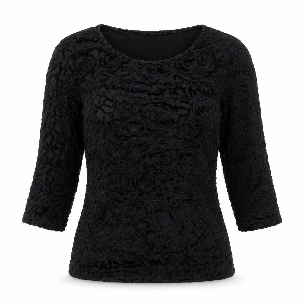 Front view of Phase Eight Women's Black Blouse, size 10
