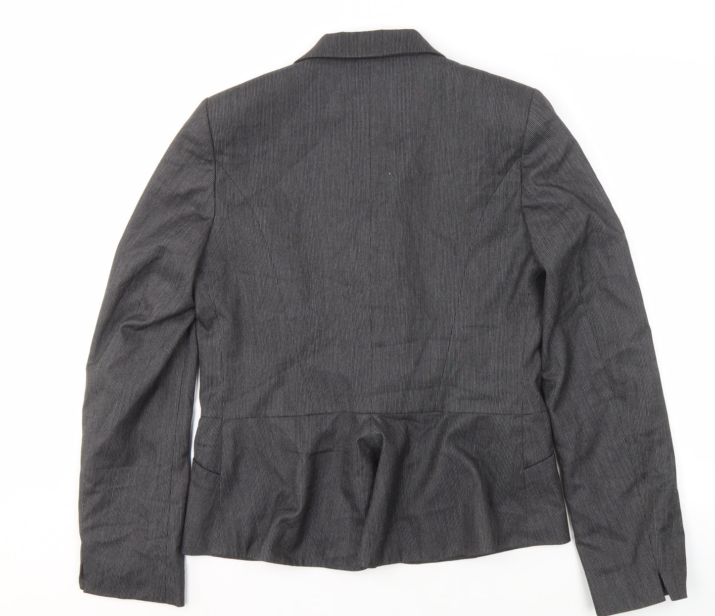 Long Tall Sally Women's Grey Suit Jacket, Size 14