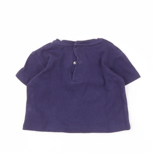 Disney Baby Blue Mickey Mouse T-Shirt, Unisex 6-12 Months