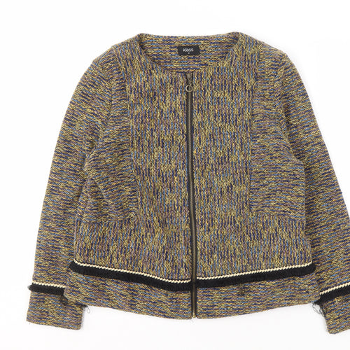 Klass Women's Multicolour Tweed Jacket Size 16