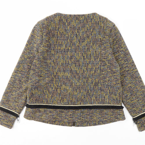 Klass Women's Multicolour Tweed Jacket Size 16