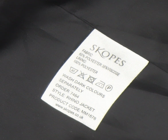 Skopes Men's Black Blazer, 40R, Formal Jacket
