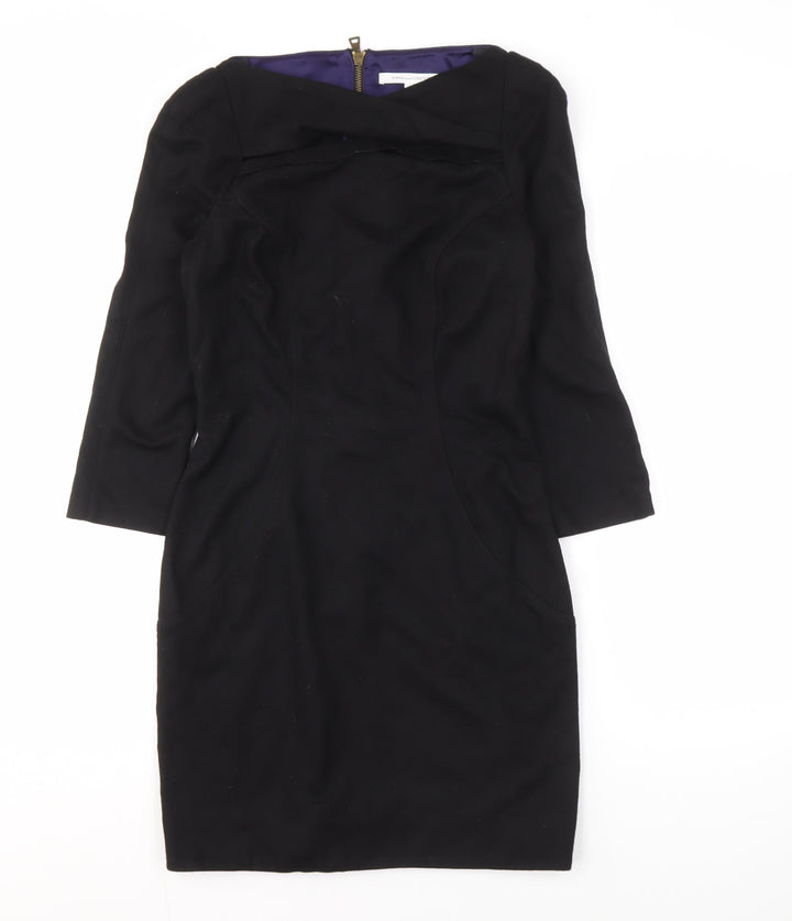 Diane von Furstenberg Women's Black Knee-Length Dress
