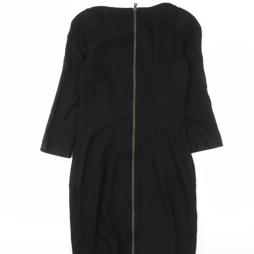 Diane von Furstenberg Women's Black Knee-Length Dress