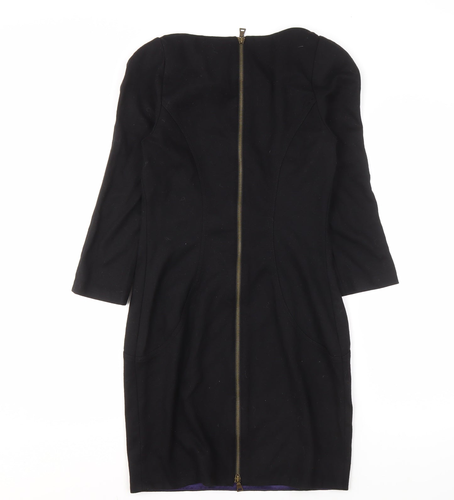 Diane von Furstenberg Women's Black Knee-Length Dress