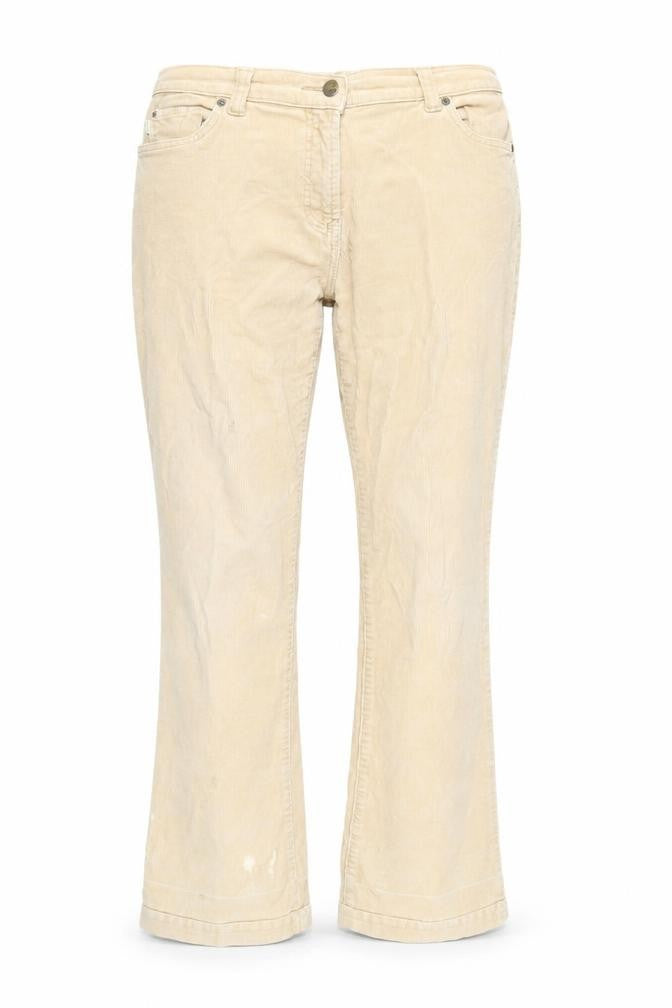 Front view of Hawkshead Women's Beige Trousers, size 14