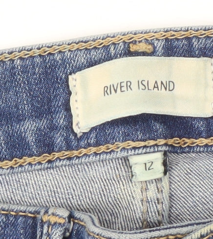 River Island Women's Blue Skinny Jeans Size 12
