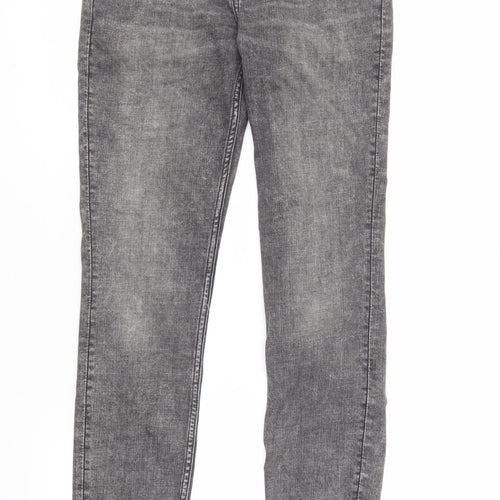 H&M Grey Skinny Denim Jeans for Men - Size 10