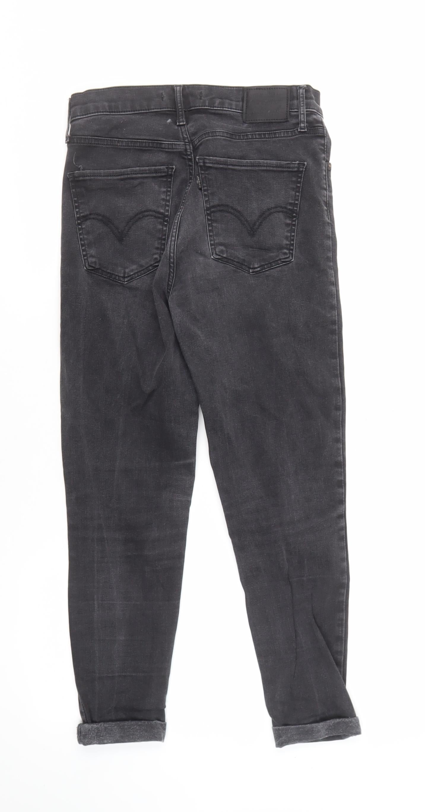 Levi's Men's Black Slim Skinny Jeans - Size 28