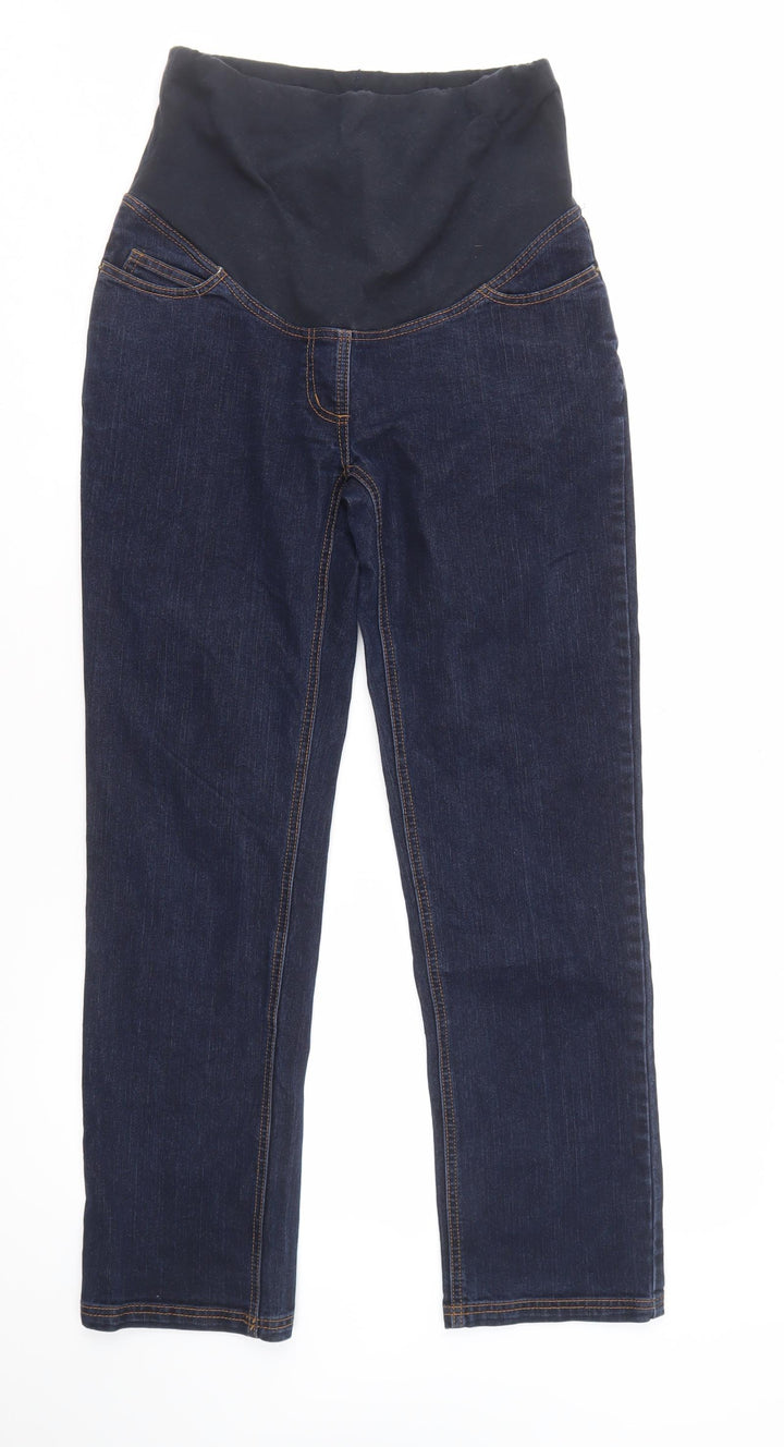 JoJo Maman Bébé Women's Blue Maternity Jeans, Size 8