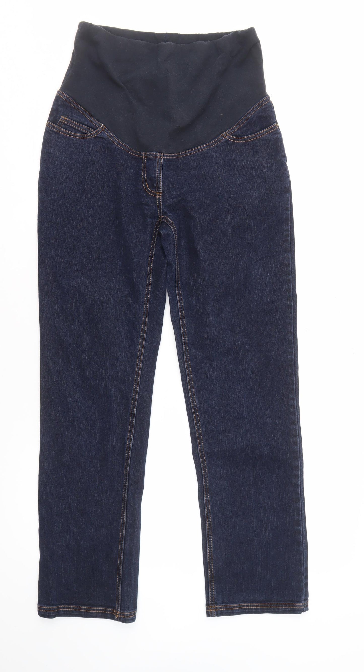 JoJo Maman Bébé Women's Blue Maternity Jeans, Size 8