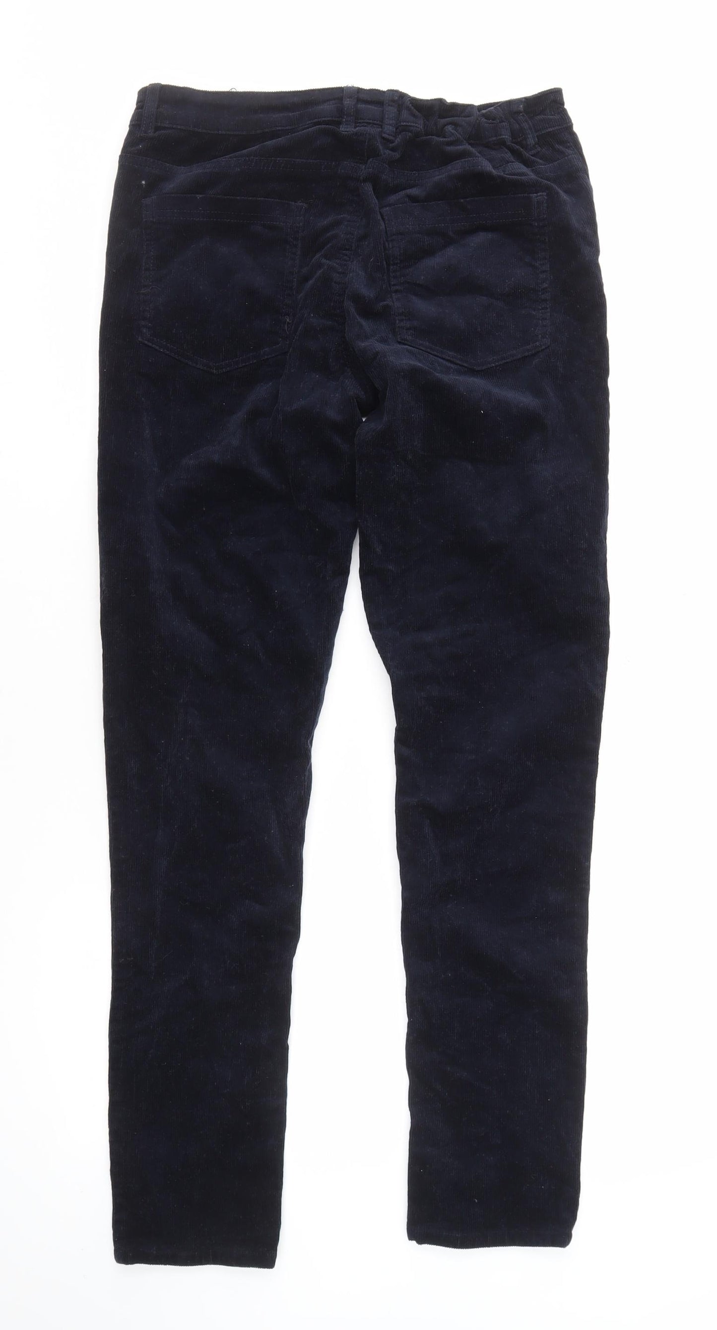 Next Boys Corduroy Trousers, Blue, 16 Years, Cotton Blend