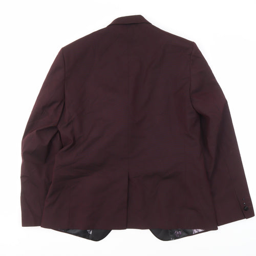 Marks and Spencer Men's Brown Shawl Lapel Blazer L