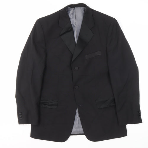 Armando Black Men's Tuxedo Blazer 38R Formal
