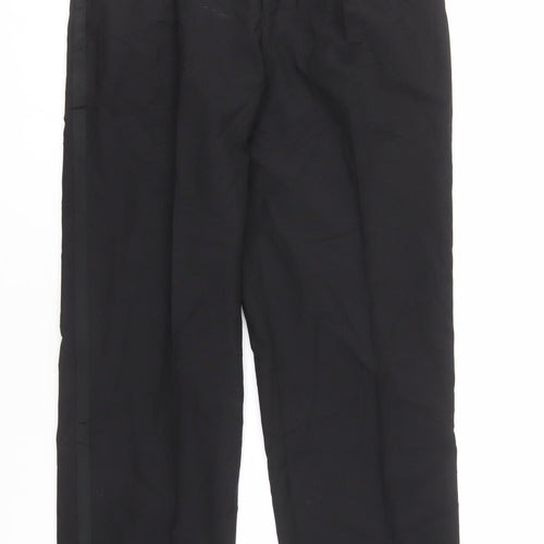 Armando Men's Black Formal Trousers, Size 32