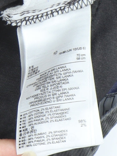 Gap Denim Women’s Black Knee-Length Skirt, Size 6