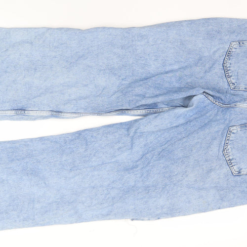 New Look Women's Blue Straight Jeans Size 16