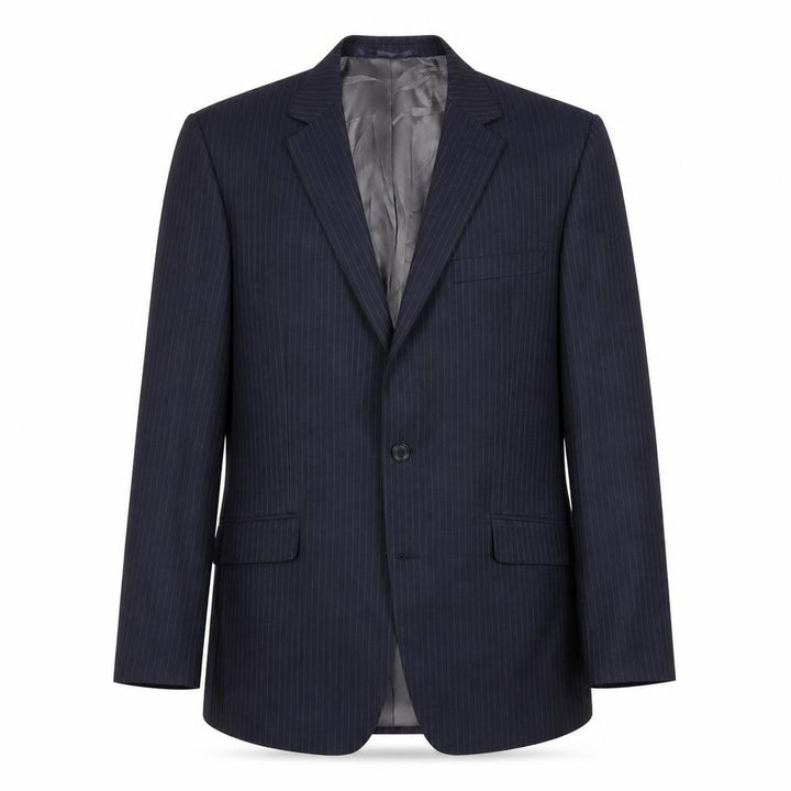 John Lewis Men's Blue Striped Blazer, Size 40R, Classic Fit