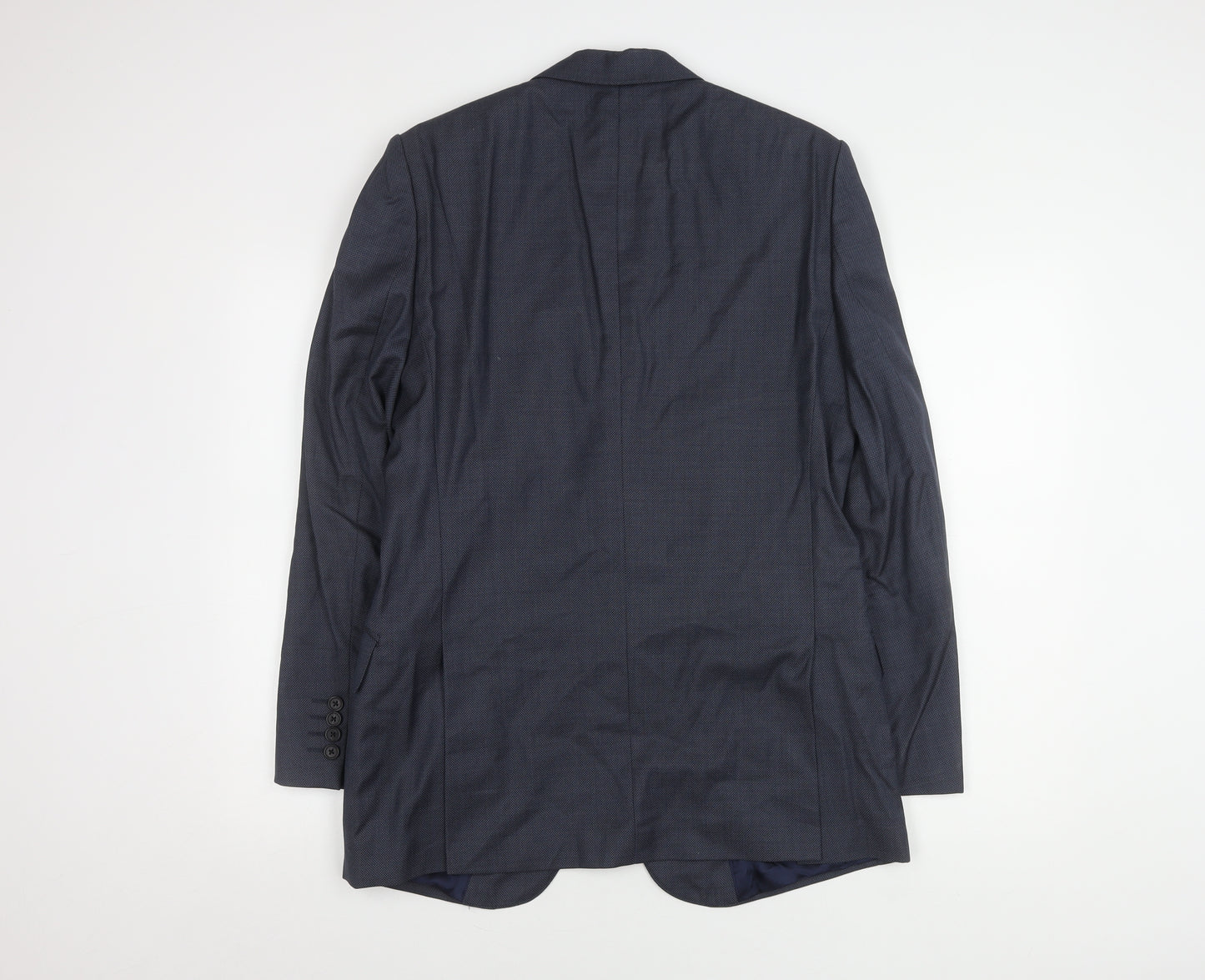 Jaeger Men's Blue Blazer, Size 38, Classic Style