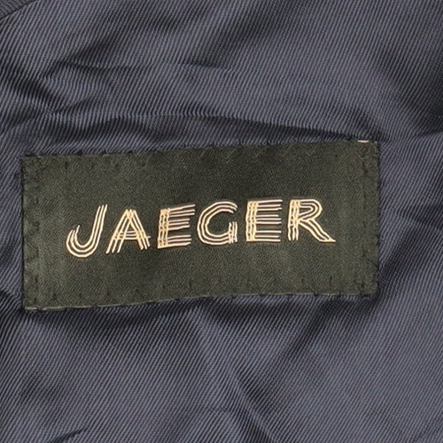 Jaeger Men's Blue Blazer, Size 38, Classic Style
