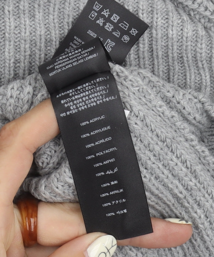 Friends Like These Grey Roll Neck Jumper, Women's UK 16