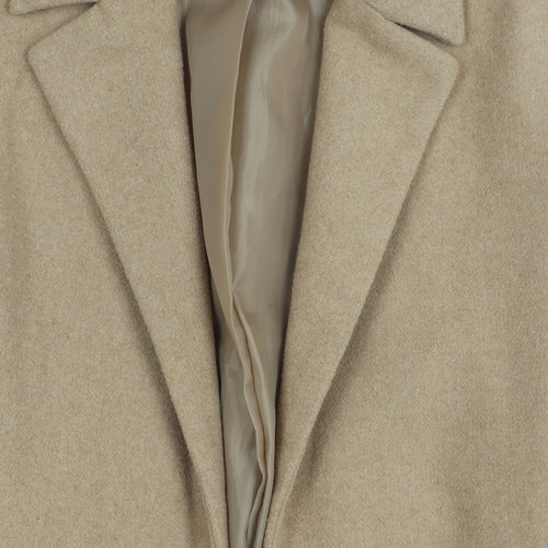 New Look Beige Women's Waistcoat Size 14 Belted