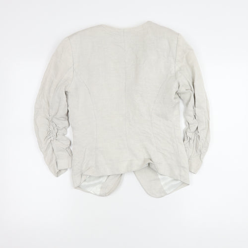 H&M Women's Ivory Blazer - Size 10, Regular Fit