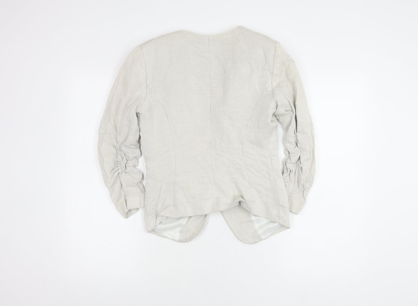 H&M Women's Ivory Blazer - Size 10, Regular Fit
