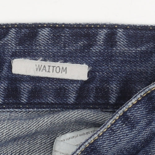 Replay Men's Blue Straight Jeans, Size 30, Distressed