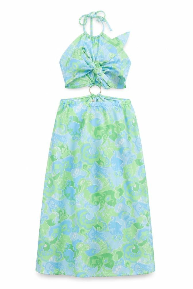 Miss Selfridge Women's Floral Midi Dress, Size 12