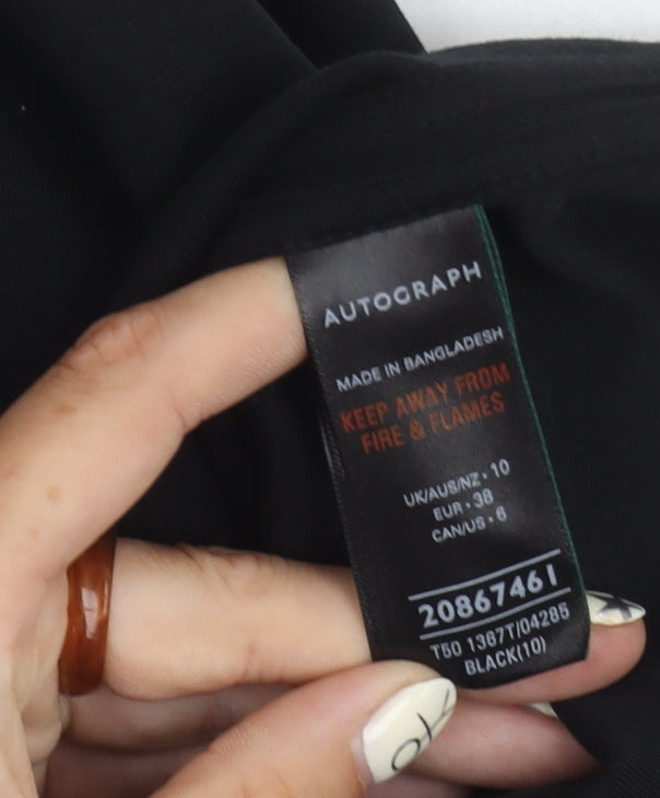 Marks and Spencer Women's Black Sleeveless Top