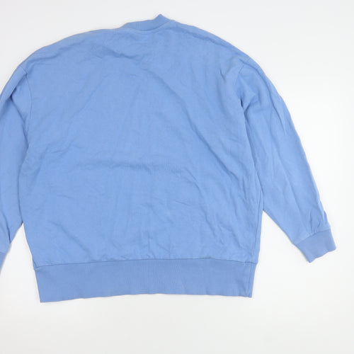 COLLUSION Women's Blue Pullover Sweatshirt Size 8