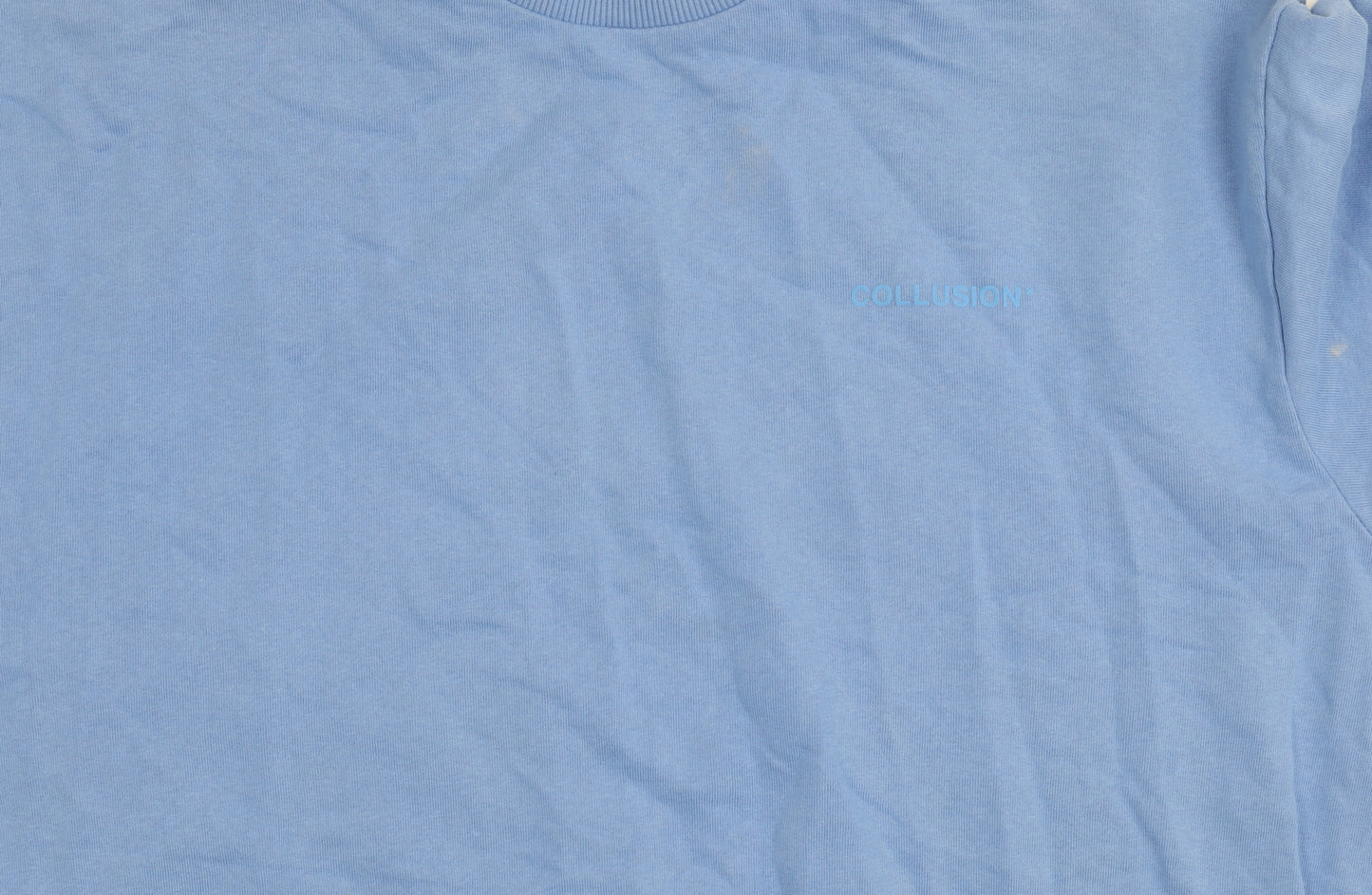 COLLUSION Women's Blue Pullover Sweatshirt Size 8