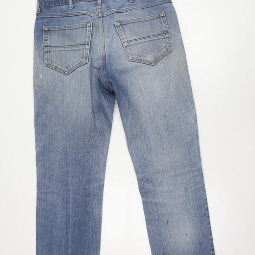 Farah Men's Blue Denim Jeans Size 36