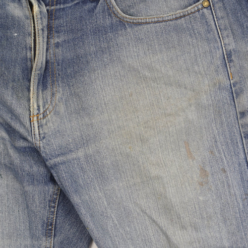 Farah Men's Blue Denim Jeans Size 36