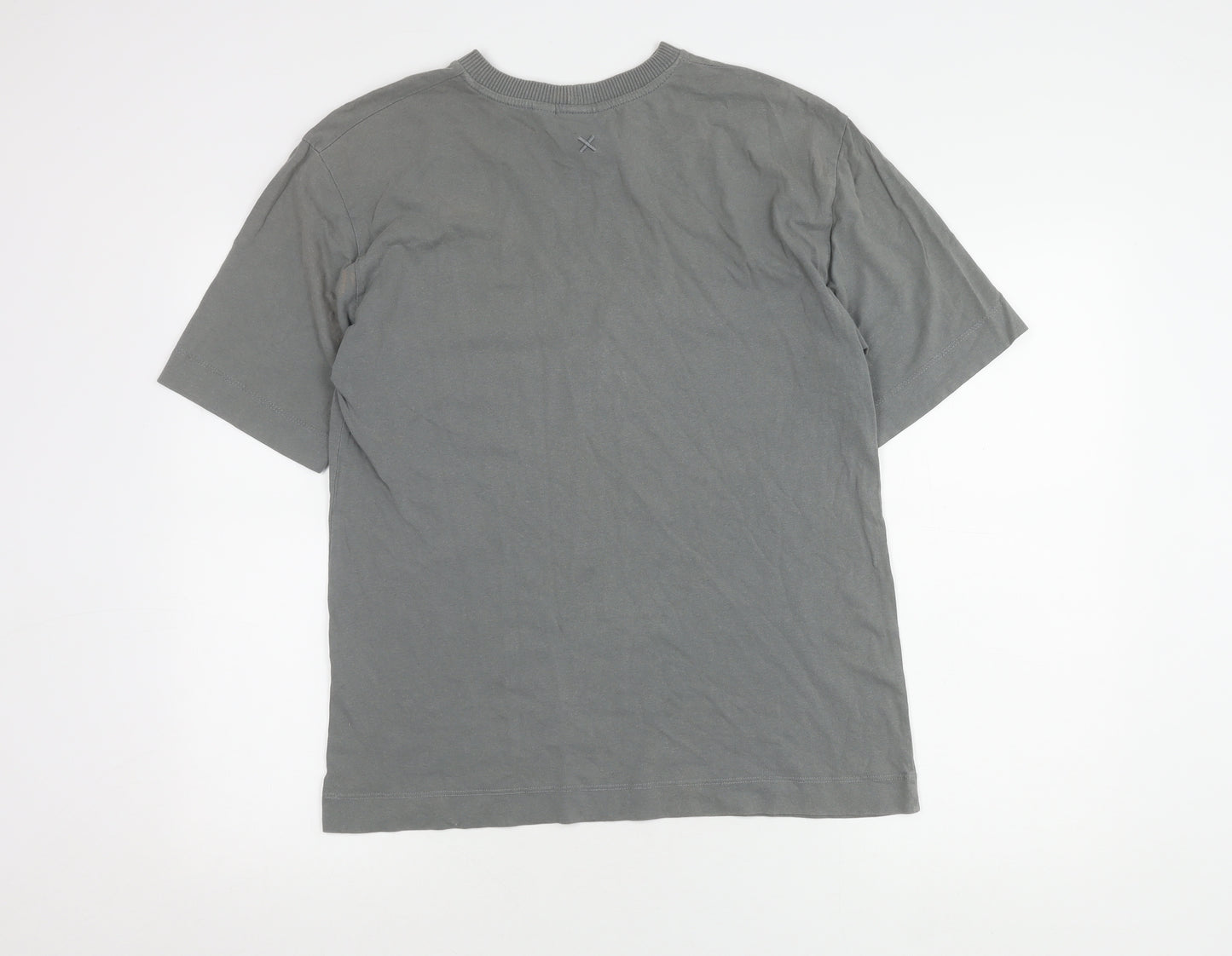 Collusion Men's Grey XS Regular Fit T-Shirt