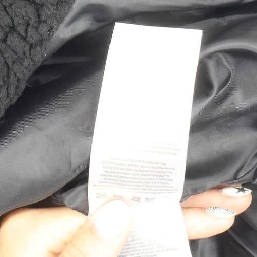 Brave Soul Women's Black Mid-Length Coat Size 14